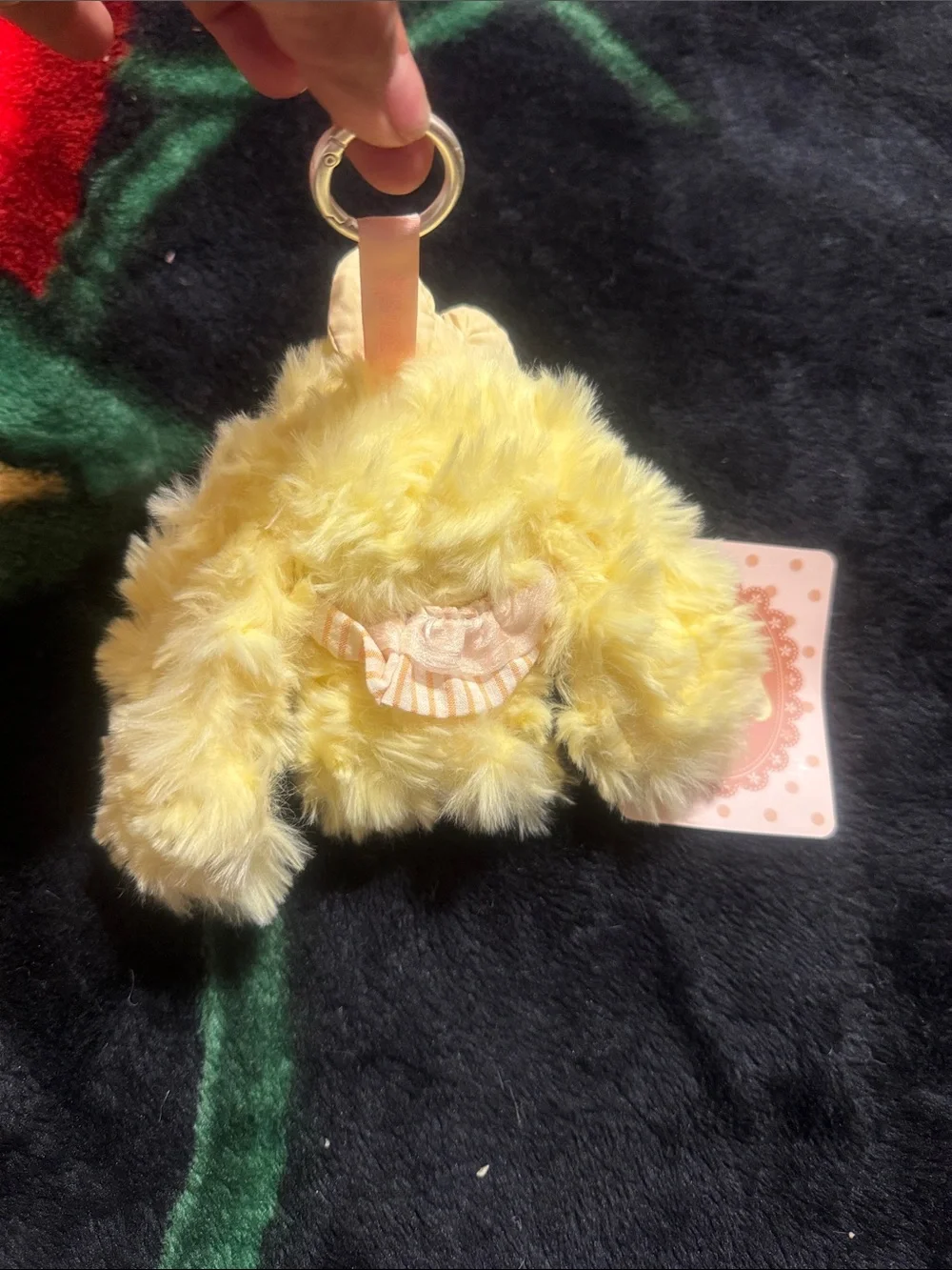Bunny Pet Toy Keychain